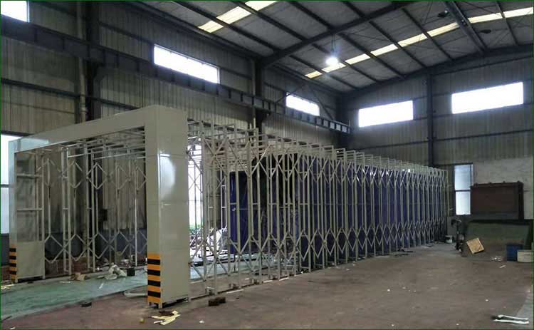 移動噴漆房安裝